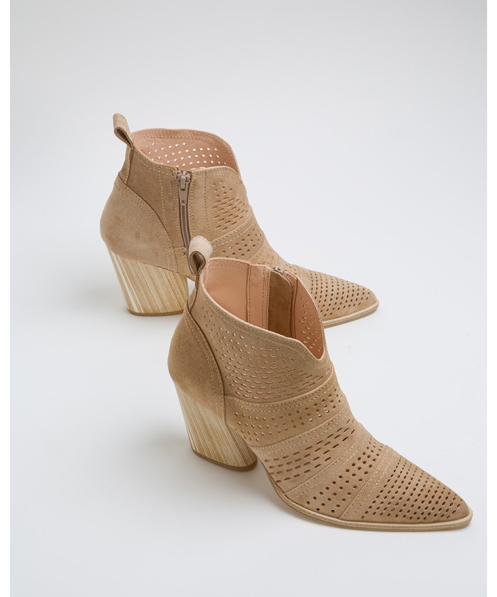 light brown ankle boot