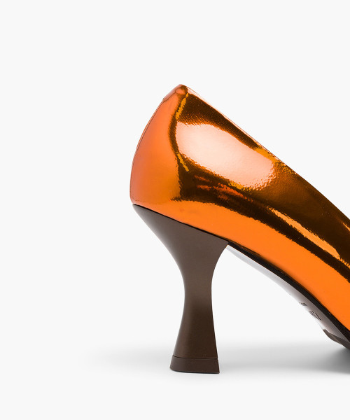Copper metallic best sale pumps