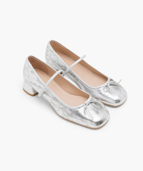 Next silver ballet pumps clearance
