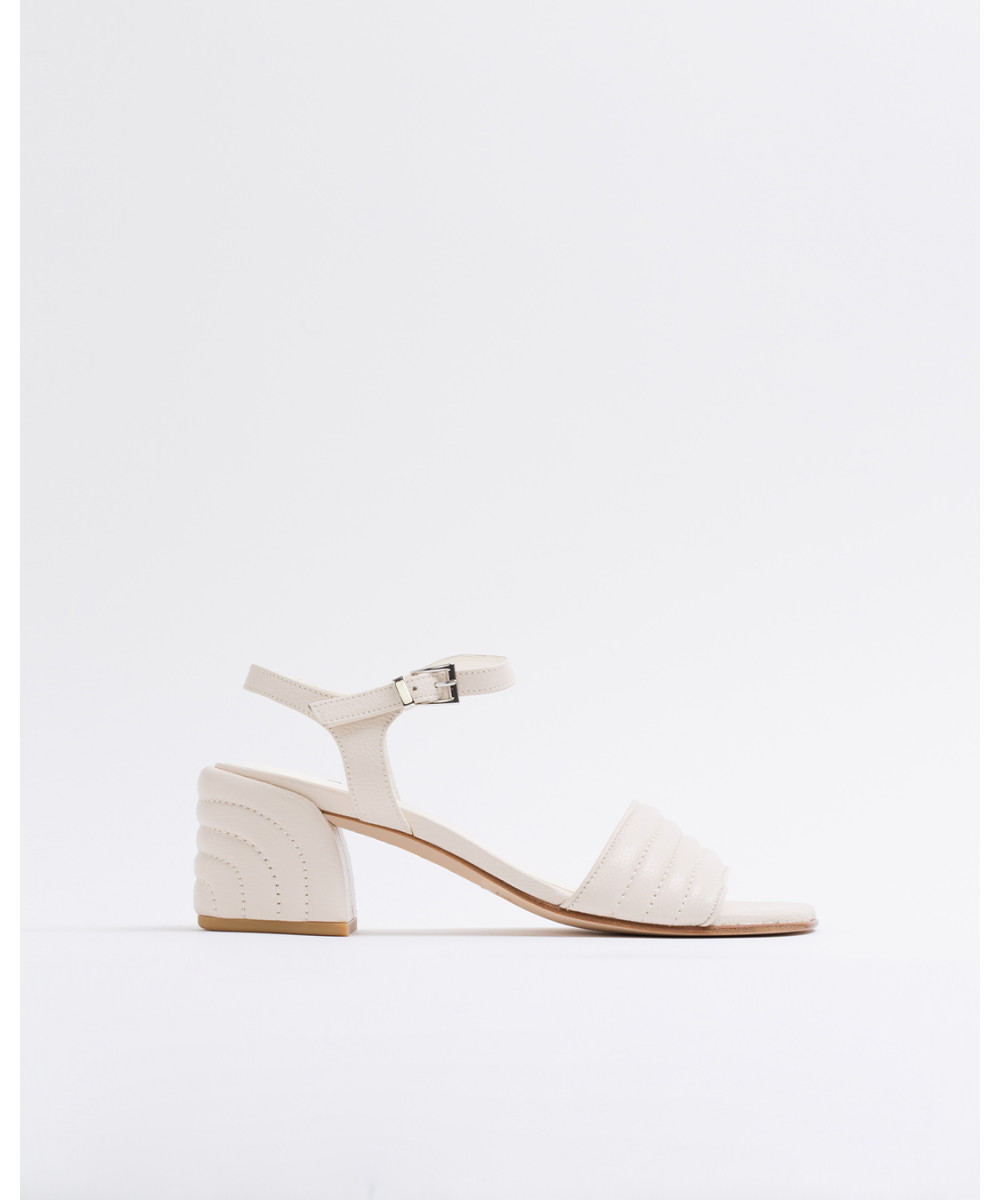 padded heel sandal